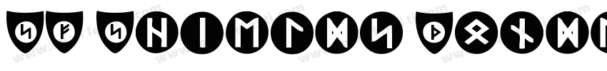 SF Shields Condensed Bold字体转换
